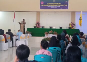 Jasmono Buka Rakor TPPS Kecamatan Kei Kecil 2024