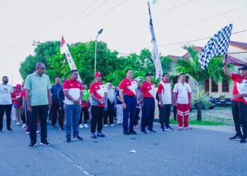Pemkab Malra Kembali Menggelar Jalan Santai Jelang Haornas
