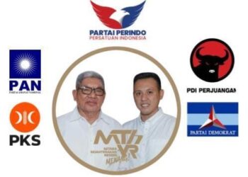 Hari Ini Paslon MTH-VR Bersama Tim Deklarasi, Artis Didatangkan