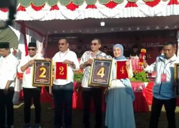 KPU Kota Tual Gelar Kampanye Damai Pemilihan Walikota Dan Wakil Walikota