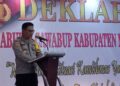 Polres Malra Gelar Deklarasi OPS Mantap Praja