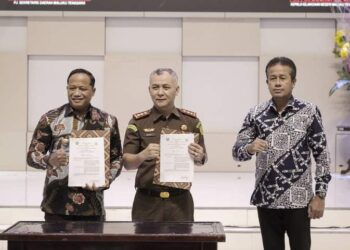 Perkuat Penegakan Hukum Perdata Dan Tata Usaha Negara, Pj Teken MoU Dengan Kejaksaan Negeri Malra