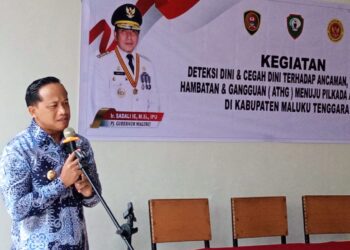 Jasmono Hadiri Deteksi Dini ATHG  Menuju Pilkada Malra