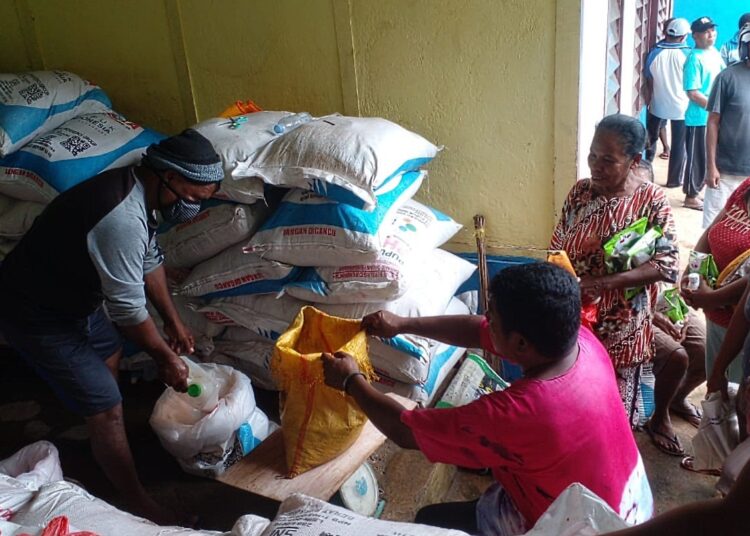 Pemerintah Ohoi Ngayub Salurkan Bantuan Bibit Dan Pupuk