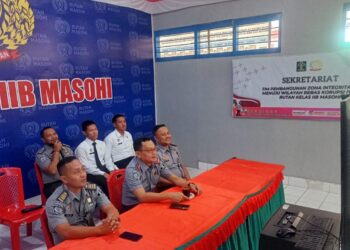 Tingkatkan Pengelolaan Informasi, Humas Rutan Masohi Ikut In House Training Kehumasan