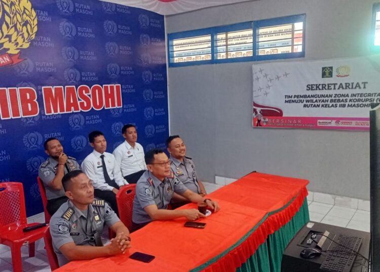 Tingkatkan Pengelolaan Informasi, Humas Rutan Masohi Ikut In House Training Kehumasan