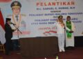 Lantik di Jakarta,Huwae Ganti Jasmono Pimpin Malra