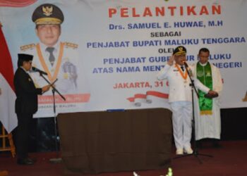 Lantik di Jakarta,Huwae Ganti Jasmono Pimpin Malra