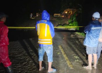 BPJN Maluku Gerak Cepat Tangani Amblasnya Jalan Waipia – Saleman