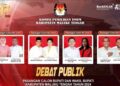 KPU Gelar Debat Publik Paslon Bupati dan Wabup Malteng