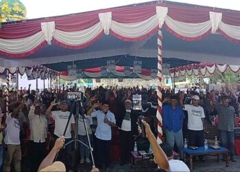 Kampanye di “Kandang” Sendiri, Ruhunussa Dijanjikan jadi Pemenang Pilkada Malteng di  Negeri Sepa