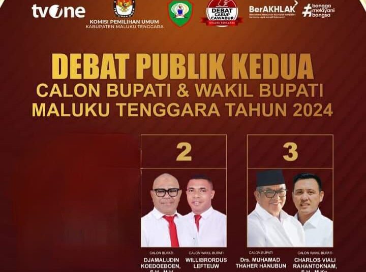 Paslon Maryadat Tidak  Ikut Debat Ke Dua, Ini Penjelasan KPU Malra