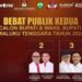 Paslon Maryadat Tidak  Ikut Debat Ke Dua, Ini Penjelasan KPU Malra