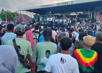 Nusa Ina Teken Kontrak Politik Pemekaran  Jasirah Leihitu  dan Seram Utara Raya