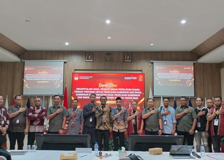 Tahapan Pemilu Selesai,KPU Kota Tual Himbau Jaga Kamtibmas