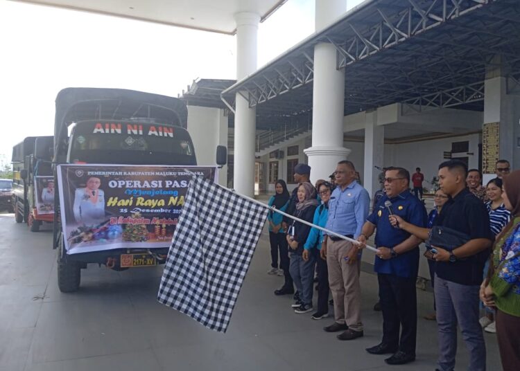 Buka Pasar Murah Jelang Nataru, Ini Yang Disampaikan Huwae