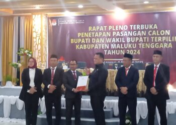 KPU Malra Tetapkan MTH-VR Pemenang Pilkada 2024