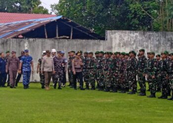 Jelang Idul Fitri 1446 H, Polres Malra Gelar Apel Pasukan Operasi Ketupat 2025
