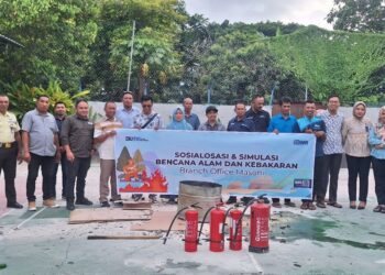 BRI BO Masohi Gelar Sosialisasi Bencana Alam dan Kebakaran
