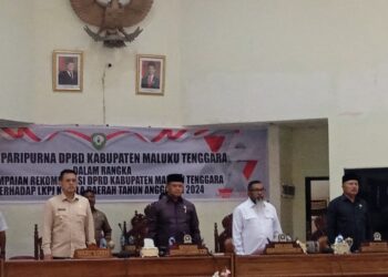 Wabup Viali Hadiri Rapat Paripurna Penyampaian Rekomendasi DPRD Terhadap LKPJ Kepala Daerah