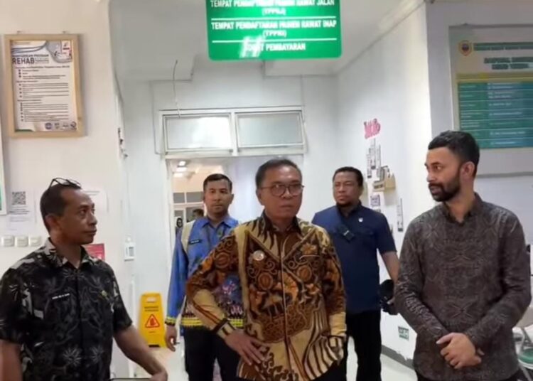 Bupati Ikram M. Sangadji Tinjau Pelayanan RSUD Weda, Dorong Peningkatan Fasilitas dan Kualitas Layanan Kesehatan
