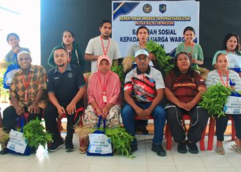 Rutan Masohi Hadirkan Kepedulian Lewat Bantuan Sosial untuk Keluarga Warga Binaan