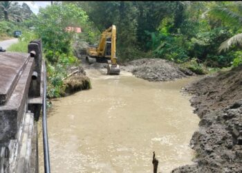 Normalisasi Sungai di wilayah terdampak bencana  Di TNS mulai dikerjakan