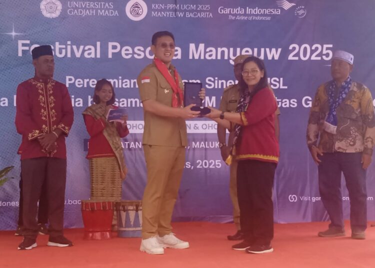 Wabup Malra Resmikan Program TGSL Garuda Indonesia dan Festival Pesona Manyeuw 2025
