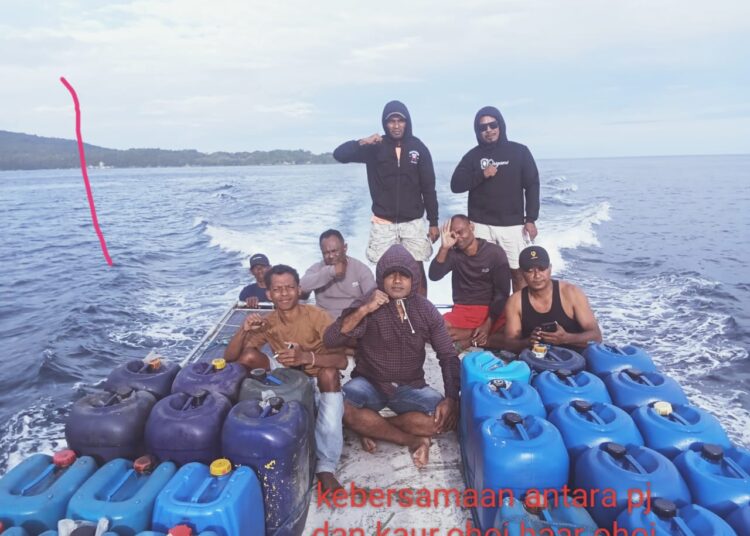 Pemerintah Ohoi Haar Ohoiwait Habiskan ADD Tahap I untuk Beda Rumah Warga