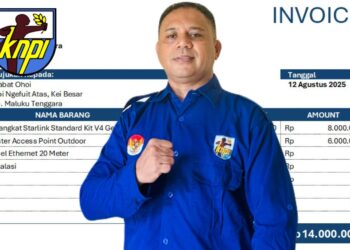 Ohoi Ngefuit Atas Jadi Ohoi Percontohan Internet Cepat, KNPI Maluku Tenggara Apresiasi Langkah Visioner Pemerintah Ohoi