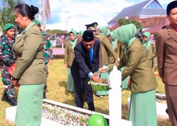 Kepala Rutan Masohi Hadiri Upacara Ziarah Bersama Bupati dan Forkopimda