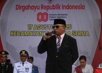 Wattimena Pamitan di Ultah RI Ke-80 kepada Masyarakat TNS