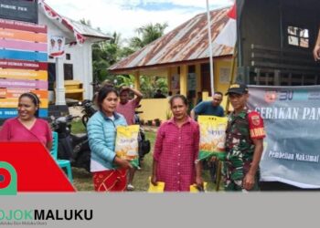Pasar Murah Kodim 1503/Tual  Menuai Antusias Warga Masyarakat