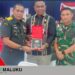 Tukloy Wakili Bupati Ikut Sertijab Danrem 151/Binaiya, Plakat Daerah Diserahkan