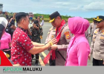 Wabup Viali Sambut Hangat Kunker Kapolda Maluku di Malra