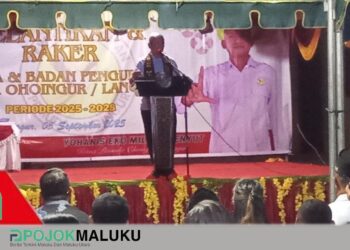 Hadiri Pelantikan Pemuda Langgur, Bupati Ajak Jaga Martabat dan Kebesaran Ohoingur