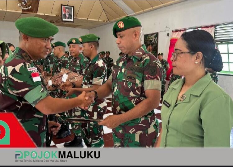 Dandim 1503/Tual Pimpin Korps Raport Pindah Satuan