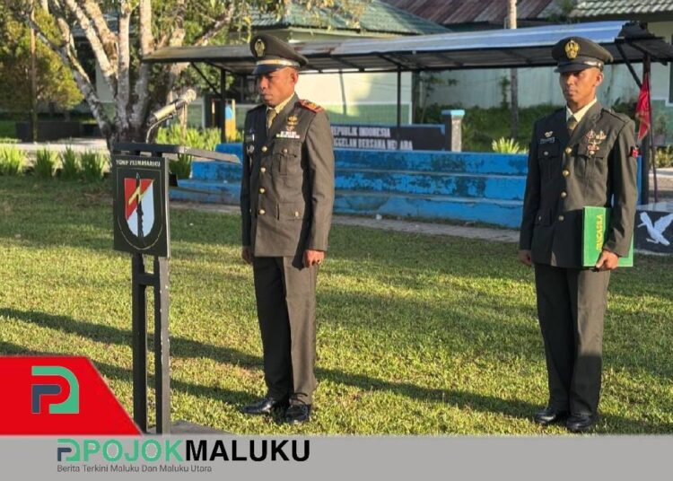 Putra TNS Pimpin Upacara Hari Kesaktian Pancasila di Yonif 733/Masariku