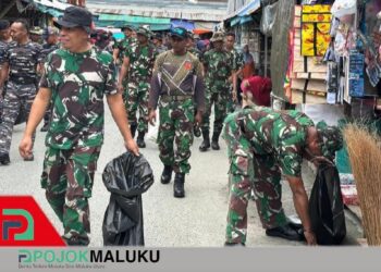 Sambut HUT ke-80, Kodim 1503/Tual Gelar Karya Bakti Bersama Pemda dan Forkopimda