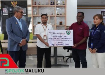 Sinergi untuk Kemajuan Daerah, Bank Maluku Malut Salurkan CSR Rp100 Juta ke Pemda Maluku Tenggara