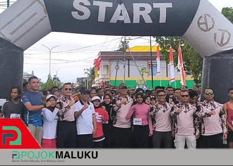 Lomba Lari 10 Km Meriahkan HUT TNI ke-80 dan HUT Kota Langgur