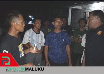 Malam Mencekam di Desa Bara Kab Buru, Warga Gempar Saat Polisi Datang Tiba-tiba