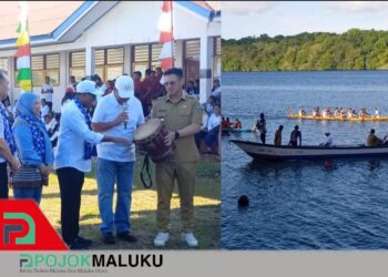 Semarak FPMK 2025, Bupati Thaher Hanubun Buka Lomba Dragon Boat