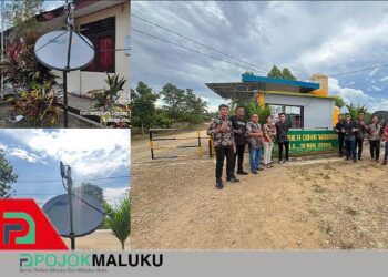 VSAT BRISAT Resmi Terpasang di PT Sumber Daya Wahana dan PT Nusaina, Transaksi Tak Lagi Terganggu Sinyal