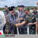 Dandim 1503/Tual Hadiri Penjemputan Mendikdasmen  RI di Maluku Tenggara
