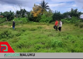 Kodim 1503/Tual Tinjau Lokasi Koperasi Desa/Kelurahan Merah Putih di Ohoi Faan