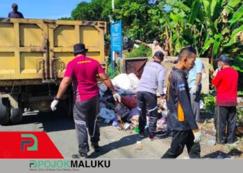 Program Imipas Berlanjut, Rutan Masohi Laksanakan Perbaikan Fasilitas Umum di Kelurahan Namaelo
