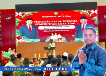 Natal Pemersatu Kota Tual, Ketua GSKI Dukung Penuh Inisiatif Wali Kota