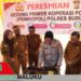 Resmikan Gedung Koperasi Primkopol, Ini Kata Kapolres Buru