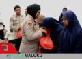 Wujud Polri Humanis, Polres Buru Sentuh Anak Yatim di Bulan Suci Ramadan